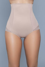 Load image into Gallery viewer, Nude High Waist Mesh Body Shaper With Waist Boning