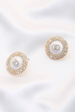 Load image into Gallery viewer, Double Circle Round Metal Earring