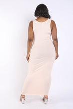 Load image into Gallery viewer, Ribbed Tank Maxi Dress