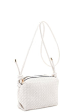 Load image into Gallery viewer, Braid Texture Zipper Crossbody Bag