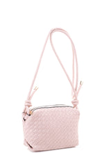 Load image into Gallery viewer, Braid Texture Zipper Crossbody Bag