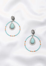 Load image into Gallery viewer, Rodeo western style stone earring