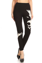 Load image into Gallery viewer, Bird And Rabbit Printed, Full Length, High Waisted Leggings In A Fitted Style With An Elastic Waistband