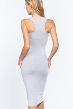 Load image into Gallery viewer, Racerback Sleeveless Midi Dress