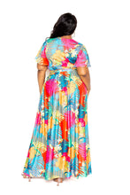 Load image into Gallery viewer, Tropical floral maxi skirt &amp; top set