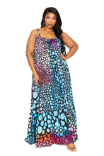 Load image into Gallery viewer, Printed Voluminous Maxi Dress