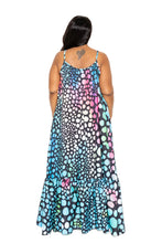 Load image into Gallery viewer, Printed Voluminous Maxi Dress