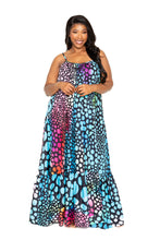 Load image into Gallery viewer, Printed Voluminous Maxi Dress