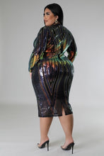 Load image into Gallery viewer, Long Sleeve Stretch Dress