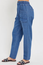 Load image into Gallery viewer, Denim Jogger Pants