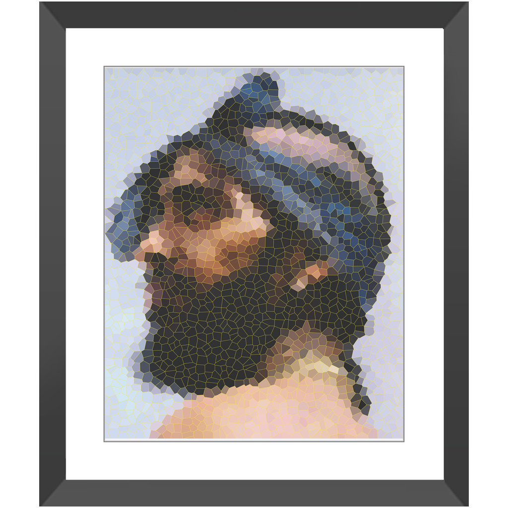 Mr. Hussle, Custom Art Framed Prints