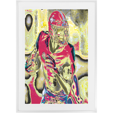Load image into Gallery viewer, HEISMAN SIZED. Custom Art Framed Prints 24 x 36