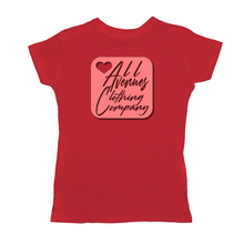 Load image into Gallery viewer, All Avenues Clothing Company Pink   Ladies  T-Shirts
