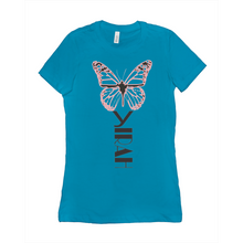 Load image into Gallery viewer, YIRAH Pink ButterFLY T-Shirts(Front and Back)