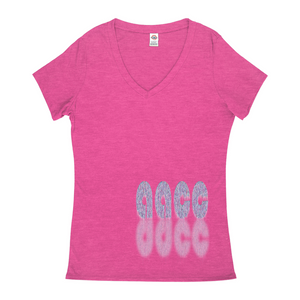 aacc shadow drip reflection Ladies T-Shirts